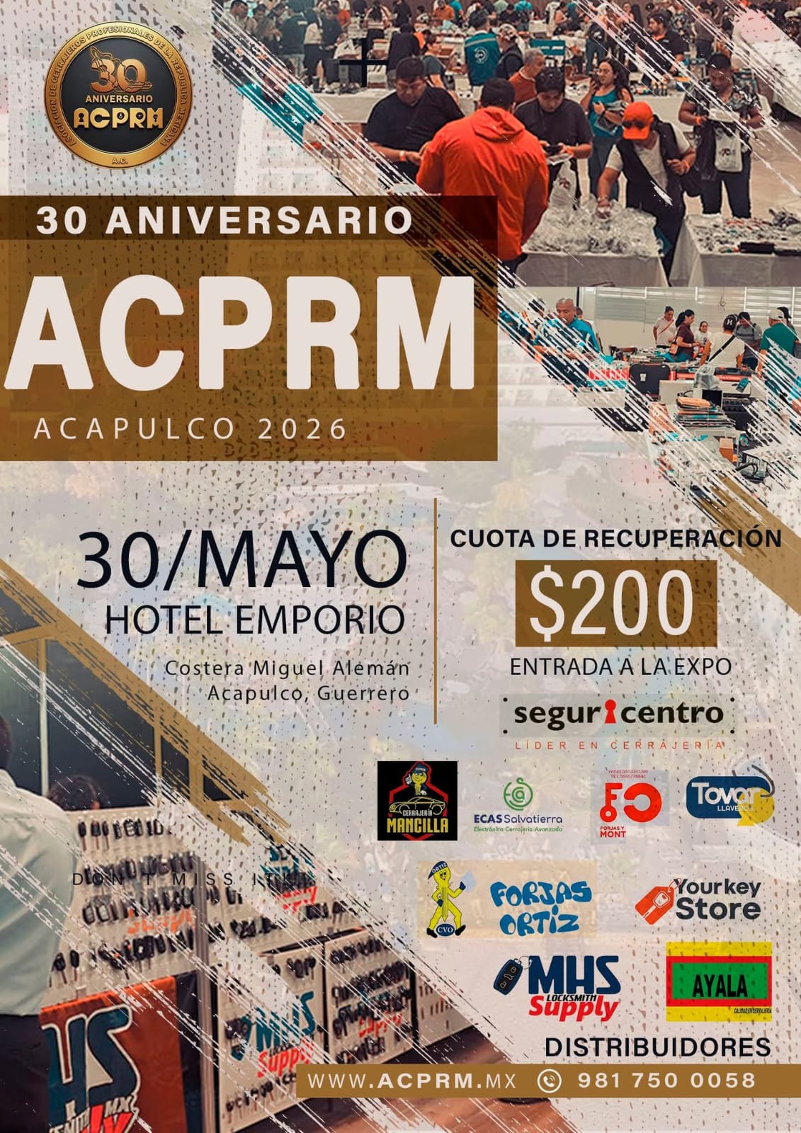 Flyer ACPRM Acapulco 2026